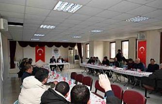 İnönü’de tarım ve sulama odaklı istişare toplantısı gerçekleştirildi