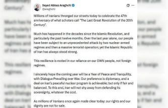 İran Dışişleri Bakanı Arakçi: "Tercihimiz diplomasi, nükleer anlaşma sadece adil olduğu takdirde mümkün"