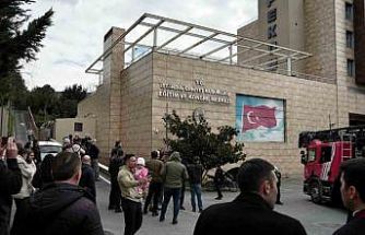 İstanbul’da polisevinde yangın paniği
