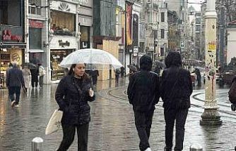 İstanbul’da soğuk hava ve yağmur etkili oluyor