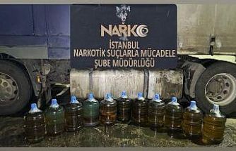 İstanbul’da uyuşturucu operasyonu: 183 kilogram sıvı metamfetamin ele geçirildi