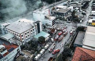 İzmir’de fabrikada çıkan yangın söndürüldü