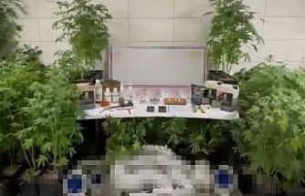 Jandarmadan uyuşturucu operasyonu: Evde üretim düzeneği kurmuş