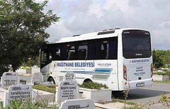 Kağıthane Belediyesinden mezarlık ziyaretlerine düzenli servis