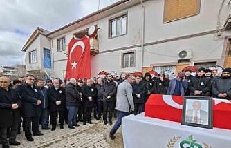 Kalp krizi sonrası vefat eden belediye başkanı toprağa verildi