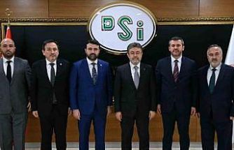 Karabük heyeti Bakan Kacır ve Bakan Yumaklı ile görüştü