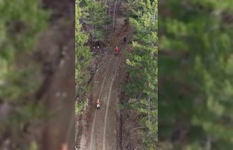 Karabük’te yasa dışı avcılık yapanlar dron ile tespit edildi