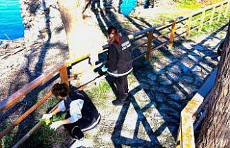 Karadeniz’in yaşanabilir tek adası olan Giresun Adasında kapsamlı temizlik yapıldı