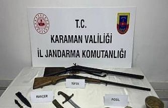 Karaman’da tarihi eser operasyonu: 6 tutuklama