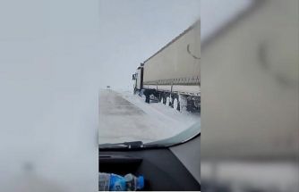 Kars’ta kar, kazaları beraberinde getirdi