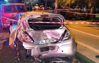 Kartal’da aşırı hız faciaya neden oldu: 2 ağır yaralı