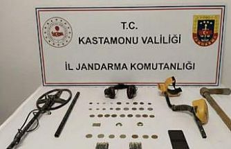 Kastamonu’da tarihi eser kaçakçılarına operasyon: 3 gözaltı