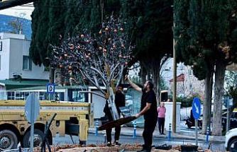 Kavşak düzenleme çalışması tamamlandı