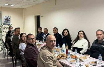 Kaymakam Bayram emniyet personeliyle iftarda buluştu