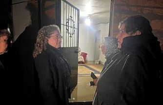 Kaymakam Doğru yağış sonrası vatandaşların yanında