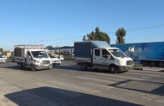 Kaza anı araç kamerasında: Daha önce 3 kişi ölmüştü bu sefer yayalara motosiklet çarptı