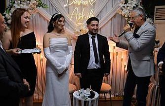 Kemer Belediyesi Kadınlar Lokali’nde ilk nişan merasimi