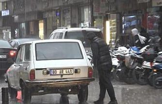 Kilis’te sağanak yağış etkili oldu