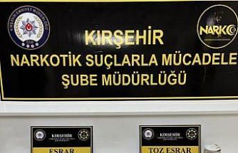 Kırşehir’de uyuşturucu operasyonu: 1 tutuklama