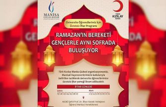 Kızılay’dan üniversitelilere ramazan sofrası