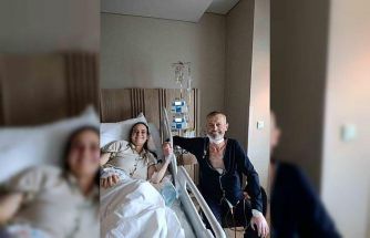 Kızının karaciğeri ile hayata tutundu
