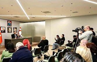 KKTC Cumhurbaşkanı Erhürman: "Dönüşümlü başkanlık gibi temel başlıklar netleşmeden ikinci aşamaya geçilmesi mümkün değildir"