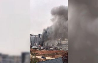 Konteyner kentte korkutan yangın