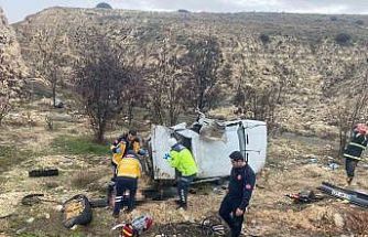 Kontrolden çıkarak şarampole uçan otomobilin sürücüsü hayatını kaybetti