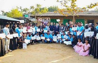 Konya Büyükşehir ve TİKA’dan Arakanlı mültecilere afet eğitimi