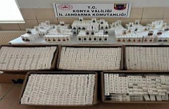 Konya’da 2 bin 500 adet kaçak parfüm ele geçirildi