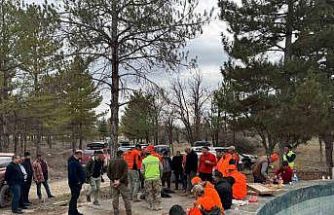 Konya’da yaban domuzlarına sürek avı düzenlendi