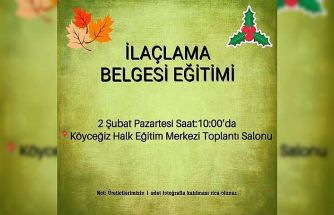 Köyceğiz’de üretici eğitimleri devam ediyor