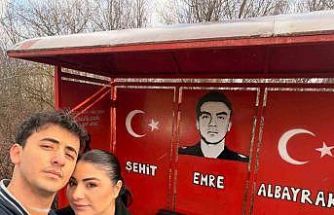 Ladik’te anlamlı çalışma: Şehidin ismi durağa kazındı