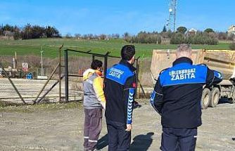 Lüleburgaz’da çevreyi kirletenlere 155 bin TL ceza