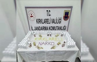 Lüleburgaz’da uyuşturucu operasyonu: Binlerce hap ele geçirildi