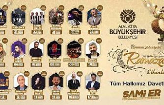 Malatya Büyükşehir Belediyesi Ramazan maneviyatını şehre taşıyor