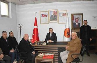 Malazgirt Kaymakamı Bayram’dan muhtarlara ziyaret