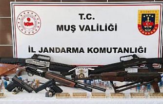 Malazgirt’te ruhsatsız silah operasyonu: 6 kişi tutuklandı