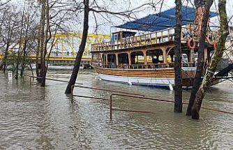 Manavgat ırmağında  yağmur alarmı