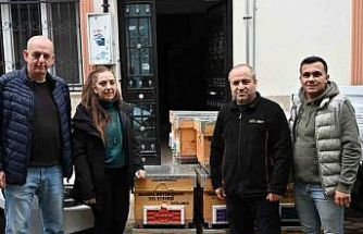 Manisa Büyükşehir’den sel mağduru arıcıya kovan desteği