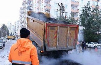 Mardin Büyükşehir Belediyesinden asfalt seferberliği