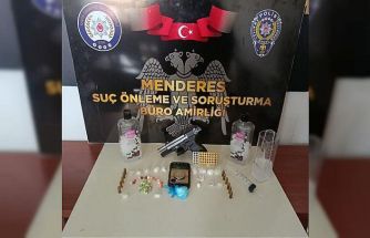 Menderes’te uyuşturucu operasyonu