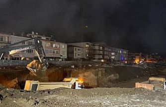 Merkez Çarşısı Kentsel Dönüşümünde hafriyat çalışmaları sürüyor