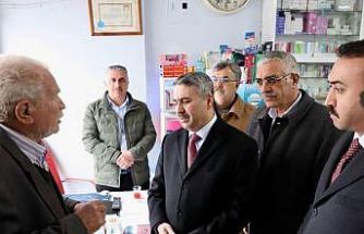 Milletvekili Alkayış, Çelikhan’da incelemelerde bulundu