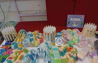 Minik yüreklerden depremzede çocuklara "Gönül Atkısı"