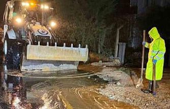 MUSKİ ekiplerinden anında müdahale