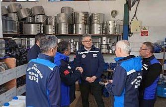 MUSKİ Genel Müdürü Şengül Datça’daki yatırımları yerinde inceledi