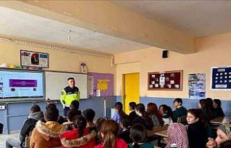 Muş’ta öğrencilere trafik eğitimi
