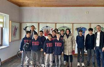 Öğrenciler Ertan Ayçetin bisikletevi’nde Mysia yolları’nı tanıdı