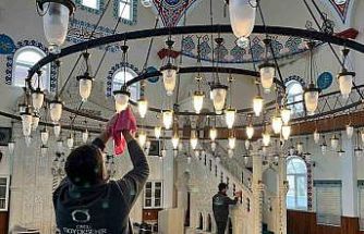 Ordu’da camilerde Ramazan temizliği